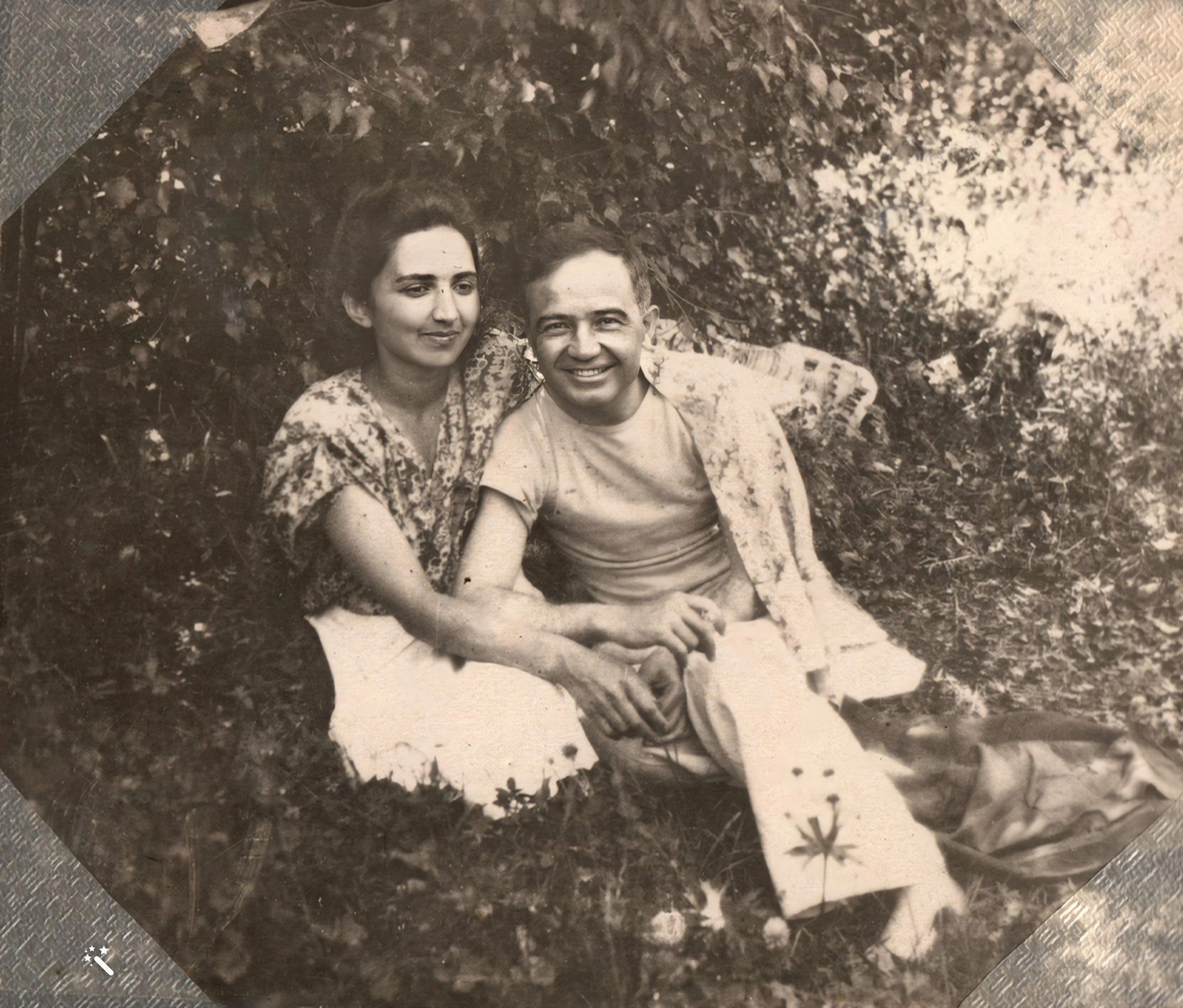 Зефира Кирилловна Бутаева / Георгий Михайлович Бутаев, 1949
